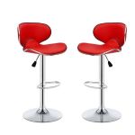 Set Of 2 Armless Bar Stool