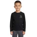 Guess Boys Long Sleeve T-Shirt Minime In Black - Black 14