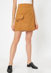 Pocket Detailed MINI Skirt - Camel