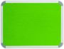 Parrot Info Board Aluminium Frame 1200 1200MM Lime Green