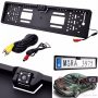 Number Plate Frame Reverse Car Camera With LED Light Night Vison