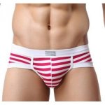 Sexy Pink And White Striped Undie
