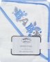 Baby Blue Hooded Towel