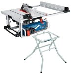 Bosch - Portable Table Saw GTS10 J And Saw Stand Gta 600 Combo
