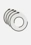 Dune Placemat Set Of 4 - Black
