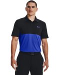 Men's Ua Performance Blocked Polo - Black XXL
