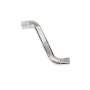 Galvanized Steel Downpipe Square Offset Crimped 100MM X 75MM X 460MM Premier