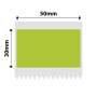 NB495 - NIIMBOT - B1 / B21 / B3S / B4 - 50X30MM - 230 BEAN GREEN FREEZER LABELS