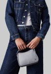 Calvin Klein Metal MINI Flap Shoulder Bag - Quarry