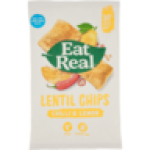 Chilli & Lemon Flavoured Lentil Chips 113G