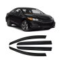 Honda Civic 2015+ Injection Black Windshields 4 Piece