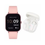 Series 17 Pink Smart Watch & True Wireless Sound Earbud Set