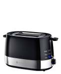 Russell Hobbs 2 Slice Gloss Toaster - Black