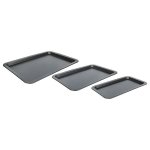 Stainless Steel Non Stick Baking Tray 3 Piece Set
