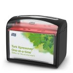 Tork Xpressnap Tabletop Napkin Dispenser Black One-at-a-time Dispensing Hygienic Durable Design 1 Pack X 1 Dispenser 6232100