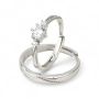 2 Piece Hypoallergenic Minimalist Couple Rings