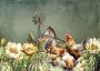 Diamond Painting Full Square Drill Diy KIT_33CM X 43CM Chickens F3674