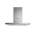 Whirlpool 60CM Chimney Cooker Hood Stainless Steel
