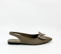 Flat Mule - 8 / Taupe