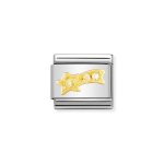 Composable Classic Link Yellow Shooting Star With Stones