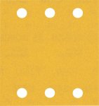 Bosch 115 X 107MM 240G 6 Holes 10 Piece Hook&loop