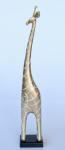 Giraffe Statue – Pale Champagne – 64X11X8CM