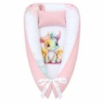 Girl Pink Dragon Baby Nest Pod Newborn Lounger