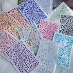 3-4-5-6MM 325 Pellets Colorful Glitter Imitation Diamond Eyes Diy Face Decoration Tattoo Stickers Car Nail Art Decoration Access