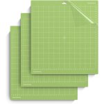 3PCS Green Super-sticky Cutting Mats 30.48X30.48CM - Ideal For Quilting & Crafting Compatible With Cricut Maker & Explore Cuttin