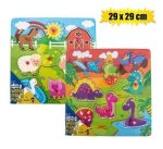 Edu Push-in Board Lrg Asstd 29X29CM Marketplace Brits Bros