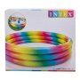 Intex Pool Rainbow Ombre 3 Ring 168X38CM