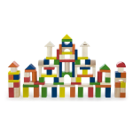Wooden Building Blocks - 50 Piece