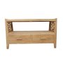Wooden Celine Bedside Pedestal Sotran Dekorativ