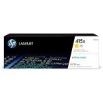 HP Genuine 415X High Yield Yellow Laserjet Toner Cartridge W2032X