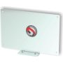 Parrot Products Magnetic Glass Whiteboard 2400 1200MM