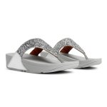 Lulu Shimmerfoil Sandal - Silver - 8