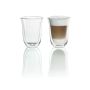 De'Longhi Double Walled Latte Macchiato Glasses