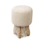 Bing Rope Stool In Cream