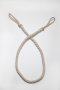 Curtain Tie Back Off White Rope