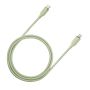 Rayswitch Usb-c To Lightning Cable PD20W Fast Charging Cable Green Soft Silicone
