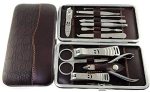Stainless Steel Manicure Set Nail Clippers Pedicure Kit -12 Pieces