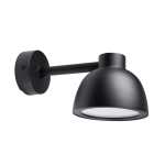 Herning Aluminium LED Outdoor Wall Light Black