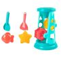 5 Piece Beach Sand Toy Set With Water Wheel - Kids Outdoor Play