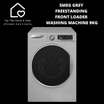Smeg Grey Freestanding Front Loader Washing Machine - 9KG