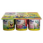 Parmalat Kids Cream Soda Banana Raspberry & Strawberry Flavoured Low Fat Dairy Snack 6 X 100G