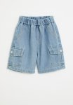 PoP Candy Utility Denim Shorts - Blue