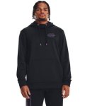 Men's Ua Armour Fleece Hoodie - Black XXL