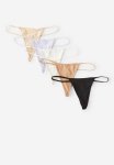 Cotton On Tiny Invisible Tanga G String 5 Pack - Multi