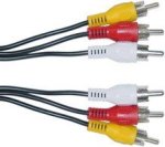 3 Rca To 3 Rca 3M Cable