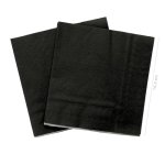 Black Serviette Pack Of 20